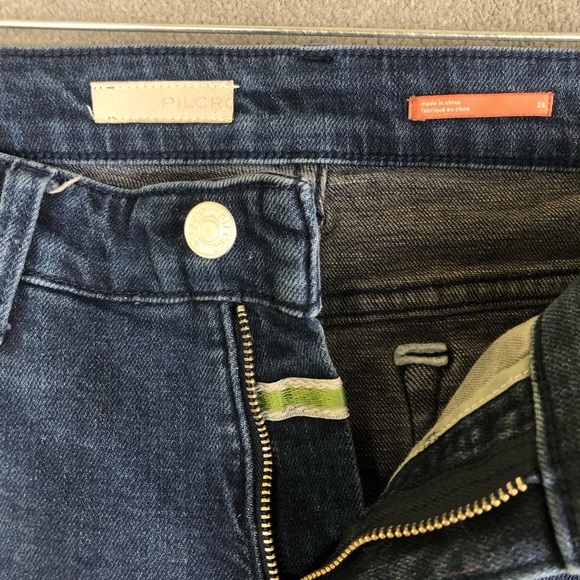 Anthropologie Pilcro Flare Denim Jeans With Pockets Size 28 - Picture 4 of 11